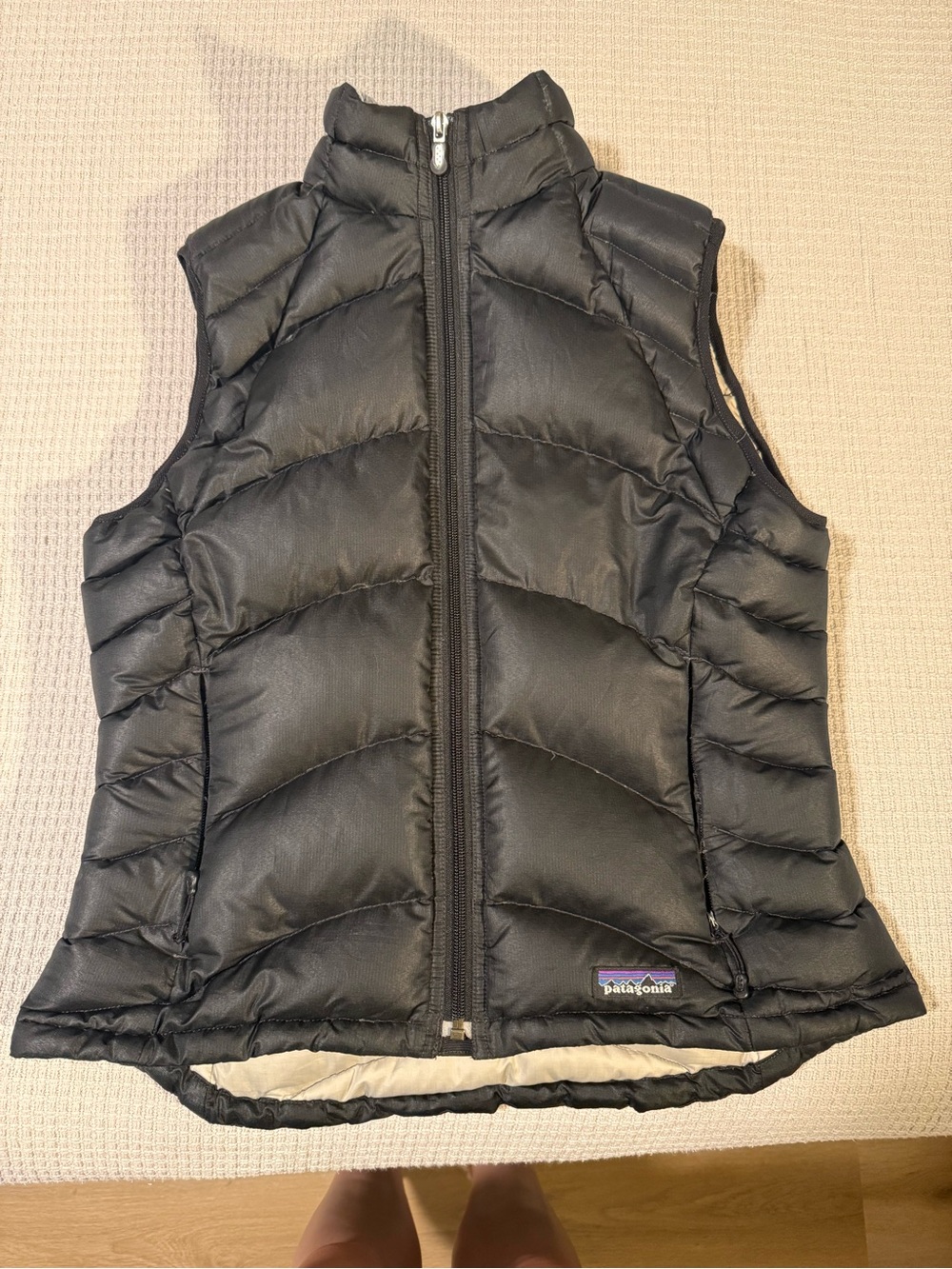 Women’s black Patagonia vest
